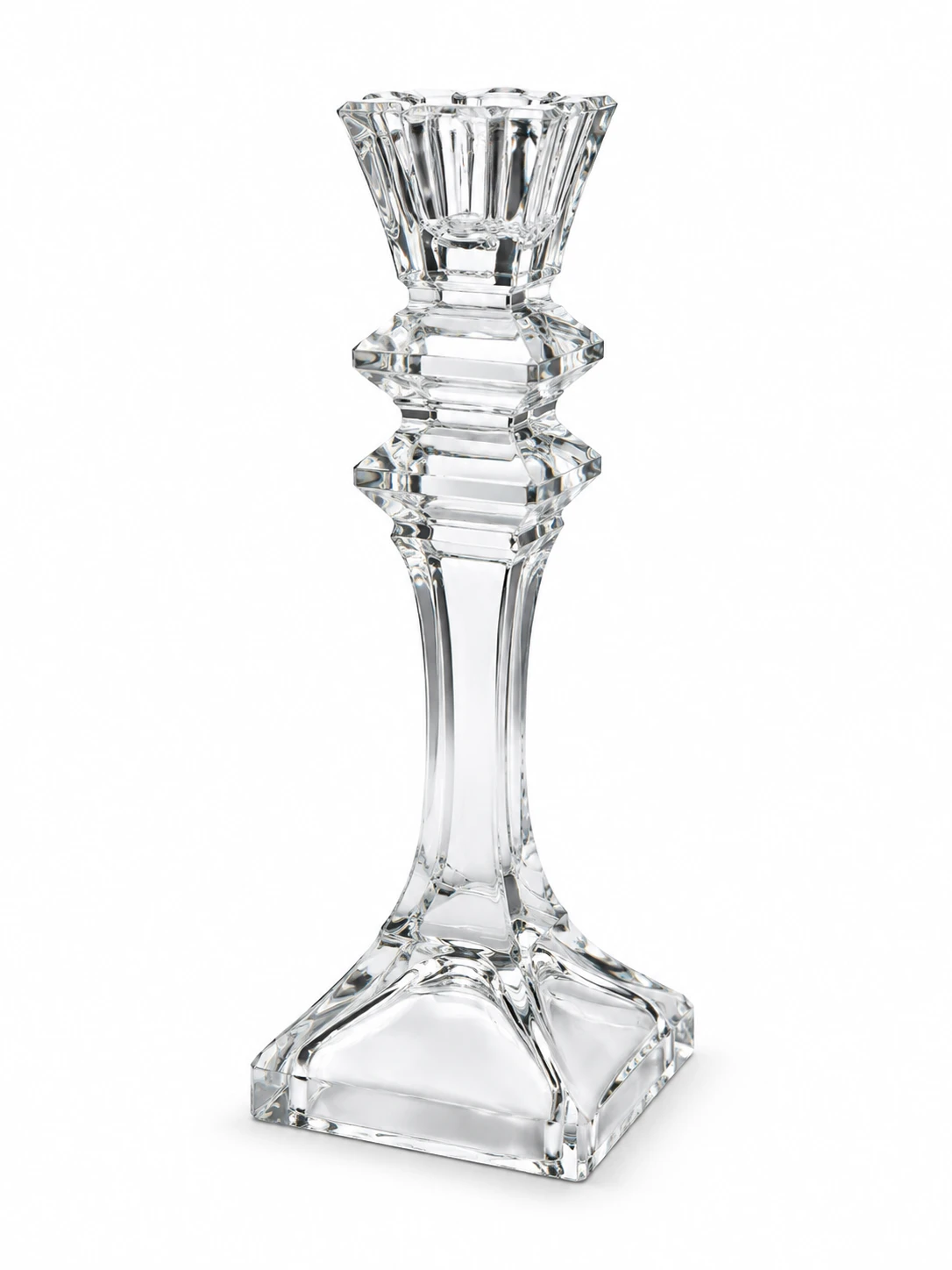 شمعدان ستونی پایه مربع  Square-based pillar candle holder