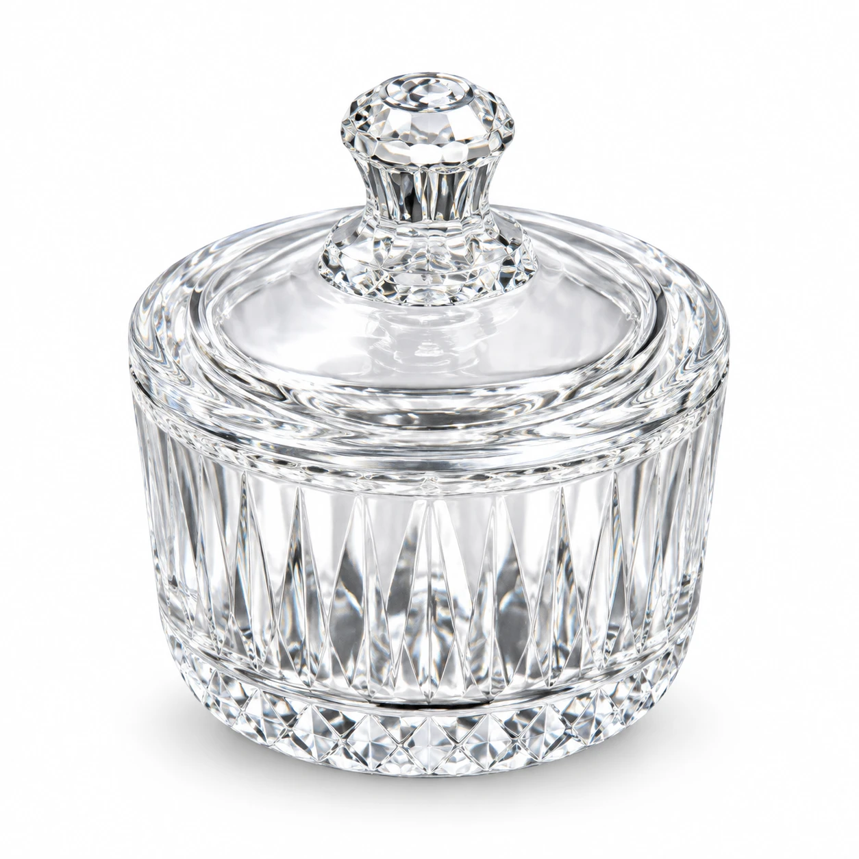 قندان نقلی هاشور  Small Hatched-Pattern Sugar Bowl