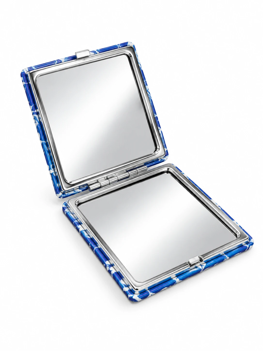 آینه جیبی طرح لویی ویتون  Louis Vuitton-style pocket mirror