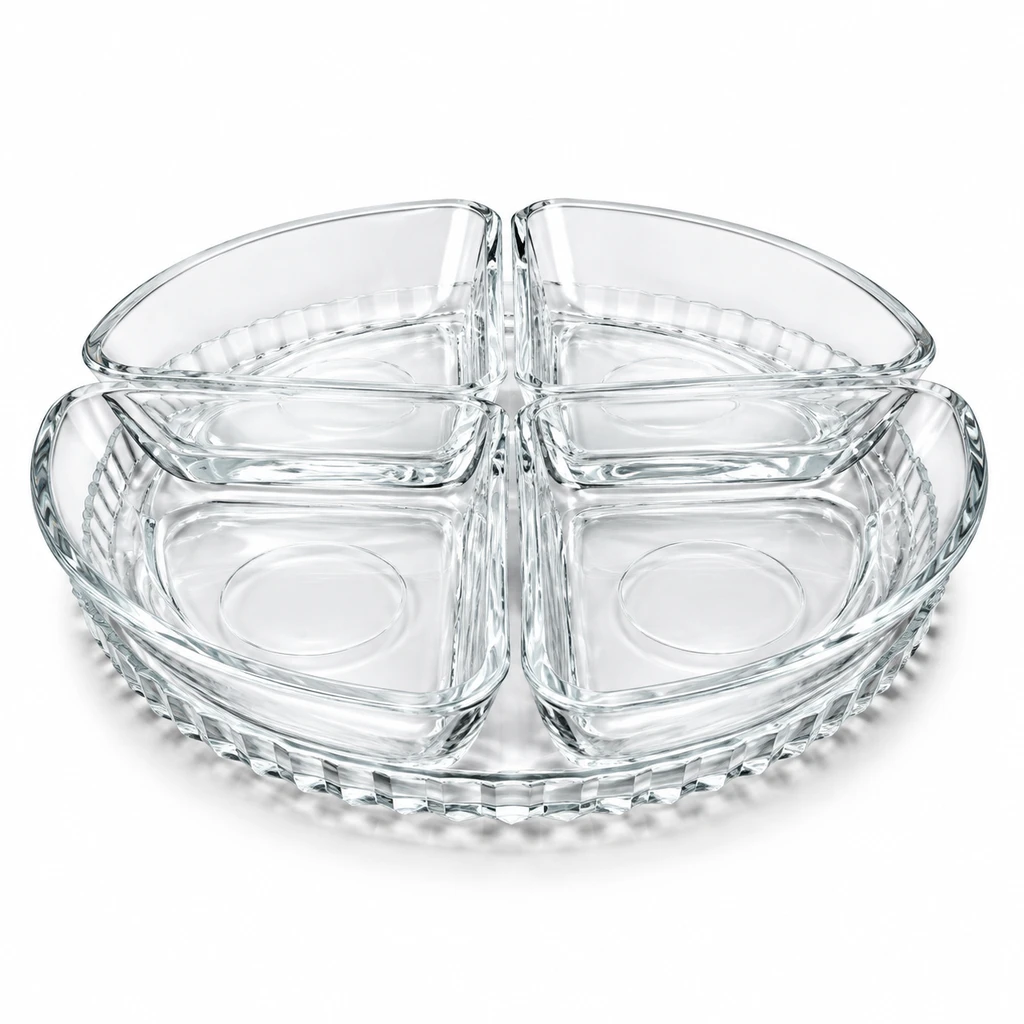 دیس اردو خوری 4 خانه  Camping dish 4 houses