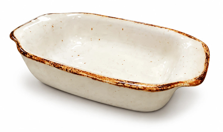 مرغ خوری روستیک سرامیک Rustic serving dish for chicken