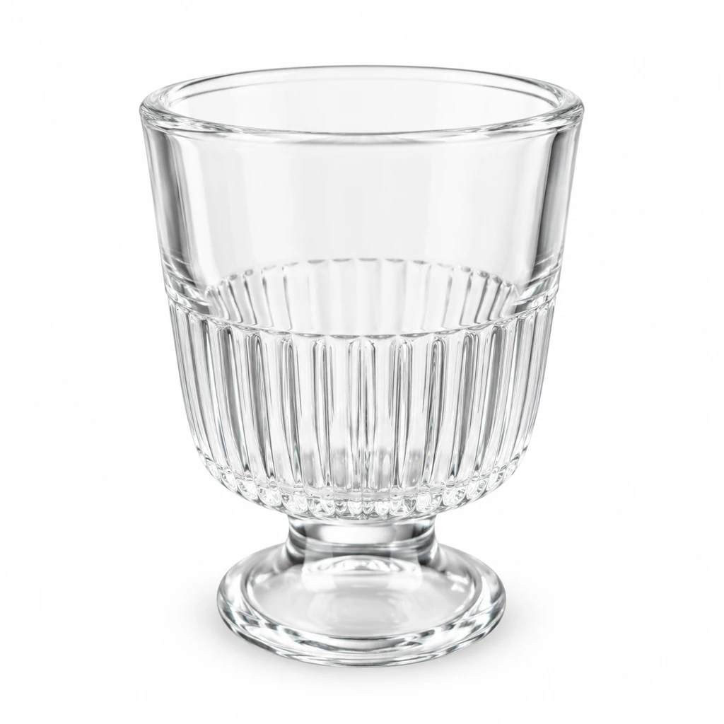 دسر خوری شیشه ای لیمون ست 6عددی  Limon Glass Dessert Bowl