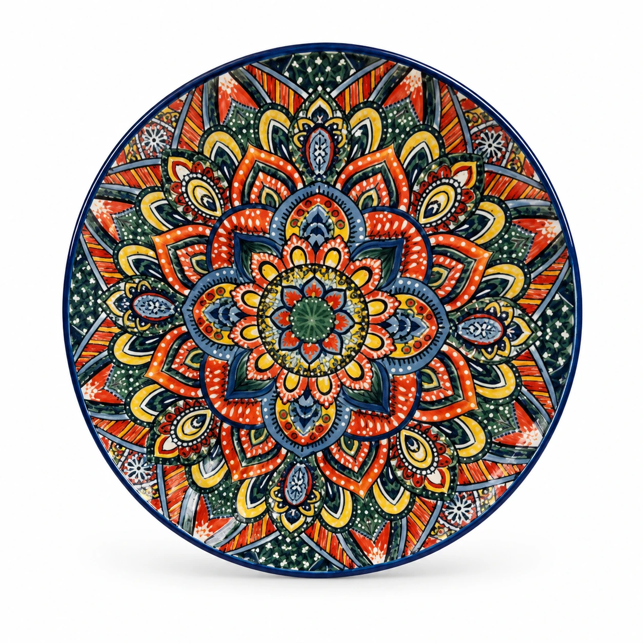 پیش دستی سرامیکی مراکشی  Moroccan Ceramic Side Plate