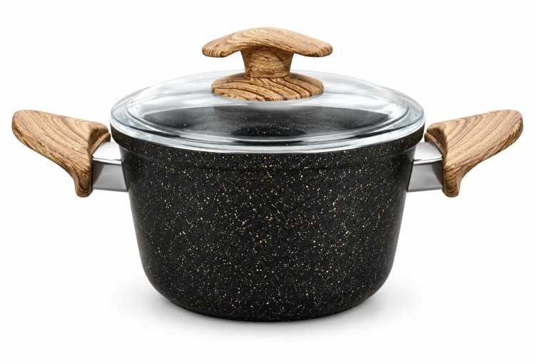 قابلمه المینیوم گرانیت اویز Aluminum Granite Pot with Hanging Handle