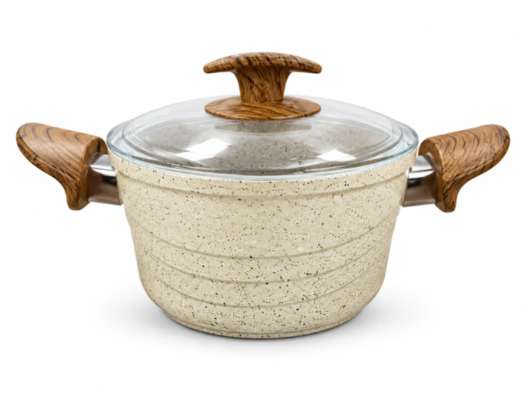 قابلمه المینیوم گرانیت اویز Aluminum Granite Pot with Hanging Handle