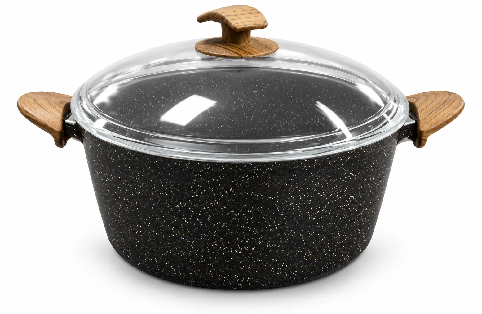 قابلمه المینیوم گرانیت اویز Aluminum Granite Pot with Hanging Handle