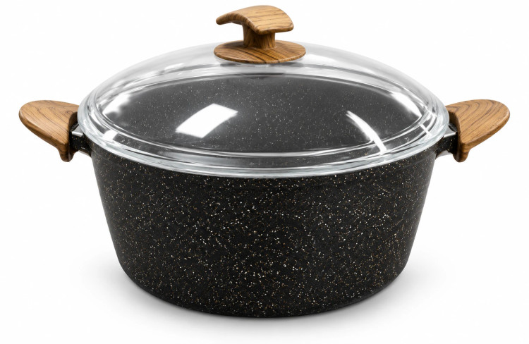 قابلمه المینیوم گرانیت اویز Aluminum Granite Pot with Hanging Handle