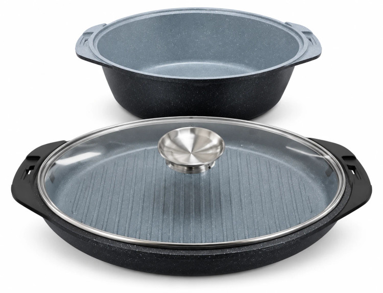 تابه مرغ و ماهی گرانیت و تفلون ریور River Granite and Teflon Chicken and Fish Pan