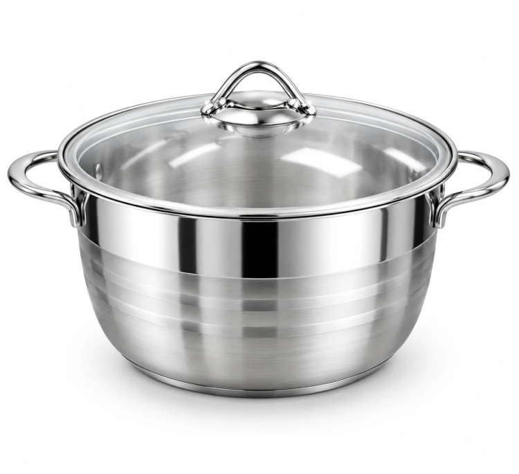 قابلمه استیل یونیک سایز 30 Unique Stainless Steel Pot