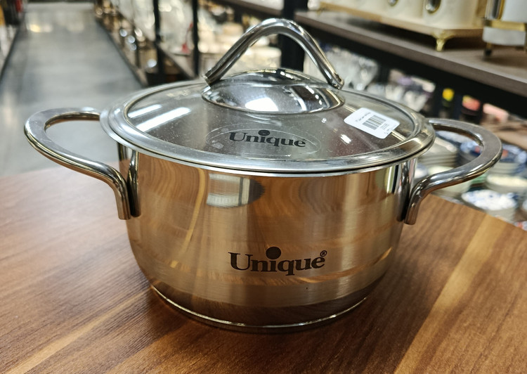 قابلمه استیل یونیک سایز 16 Unique Stainless Steel Pot