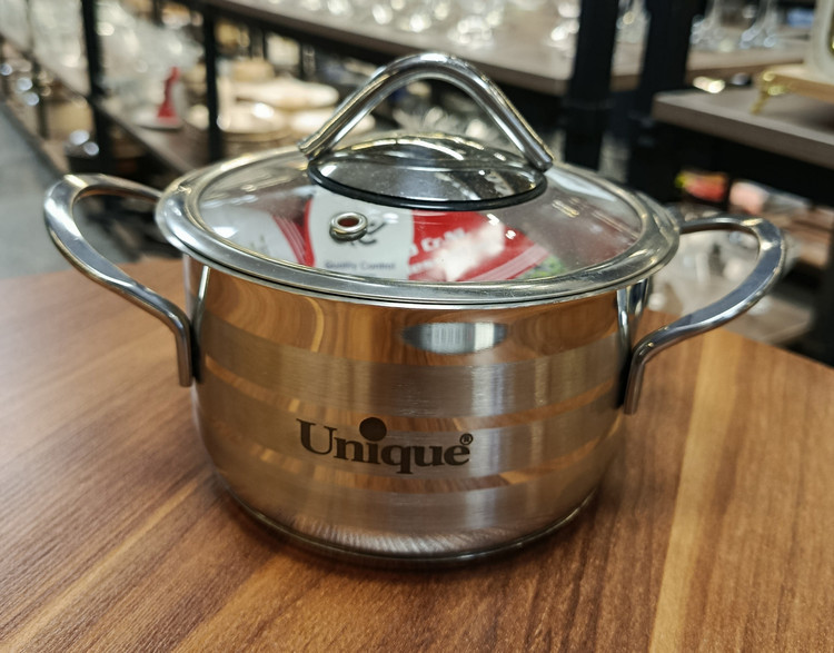 قابلمه استیل یونیک سایز 14 Unique Stainless Steel Pot