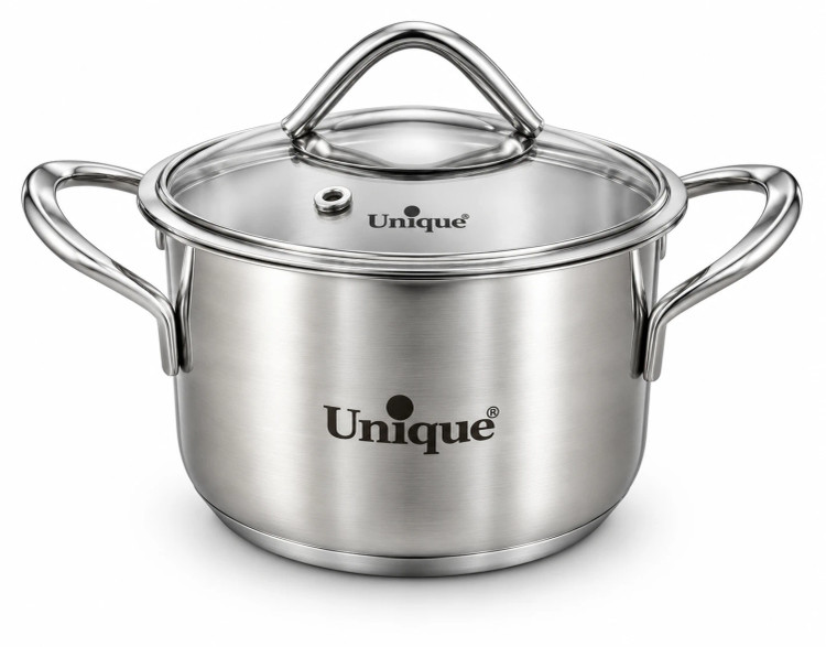 قابلمه استیل یونیک سایز 14 Unique Stainless Steel Pot