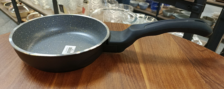 تابه گرانیت برند عروس تک دسته سایز 18 Aroos Brand Single-Handle Granite Frying Pan, Size 18
