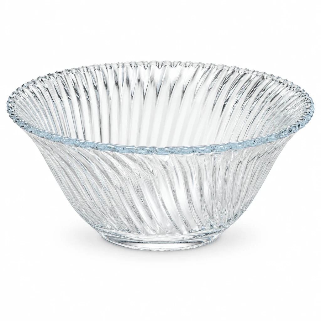 کاسه آبگوشت شیشه ای 6 عددی دایموند  Diamond 6-Piece Glass Abgoosht Bowl Set